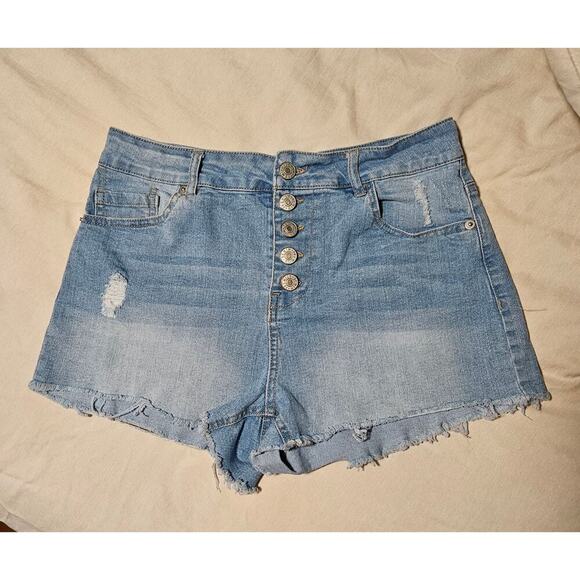 Lane Tree Denim Pants - Women's Lane Tree Denim Shorts Size Small  3/23